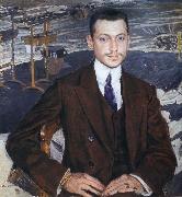 Alexander Yakovlevich GOLOVIN Portrait of Comte Spain oil painting artist